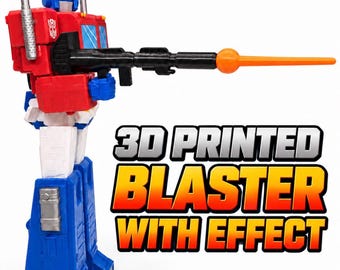 G1 Transformers BIG-FIGS Optimus Prime 30" Action Figure Blaster/ Effect