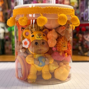 Joy Jar! ft. Cabbage Patch Cutietown Lion - Instant Collection Trinket Lot