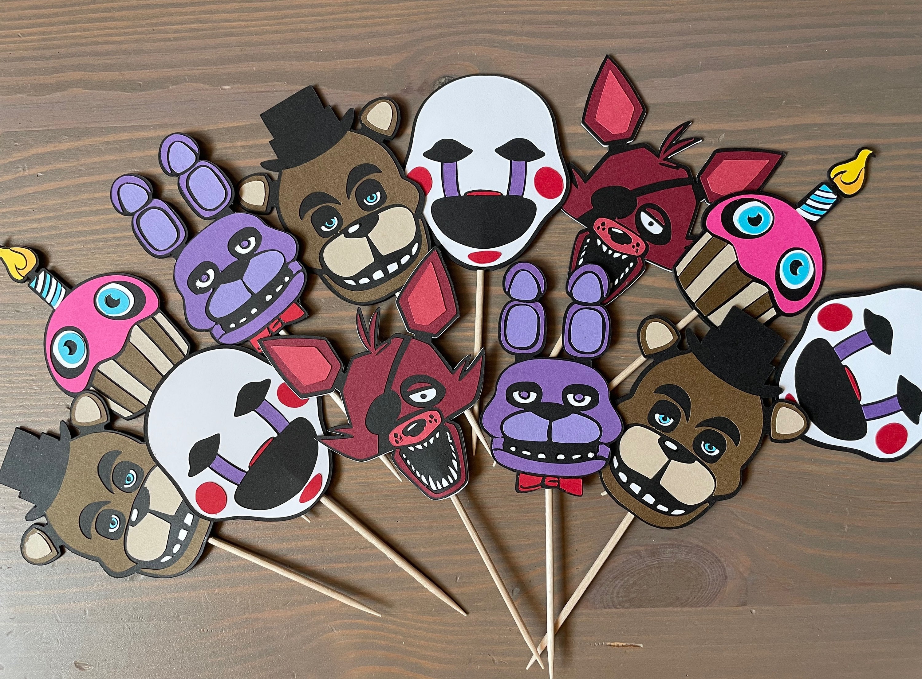 Five Nights at Freddy's goodie bags  Cosas para cumpleaños, Cumpleaños,  Fiesta