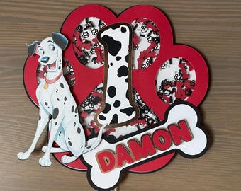 Dalmatians Cake Topper   Dalmatians Smash Cake Topper