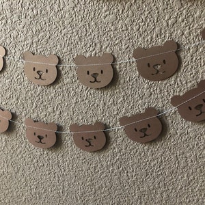 Teddy Bear Garland  Teddy Bear Baby Shower