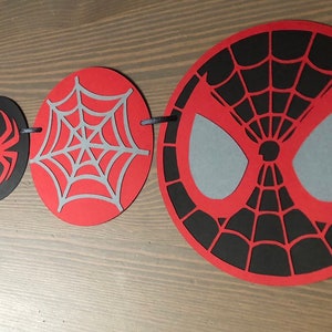 Spider-Man Inspired Party Banner Spiderman Birthday Party Spider-Verse Party image 4