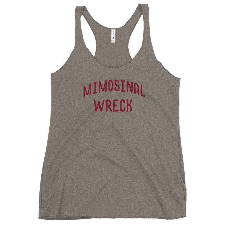 Mimosinal Wreck Women/'s Racerback Tank