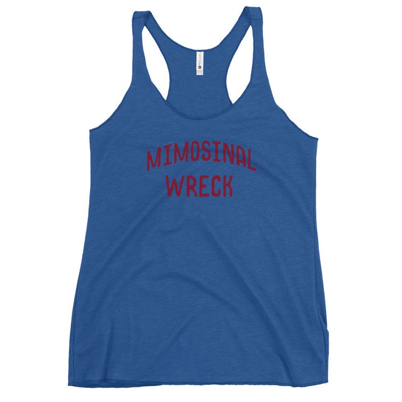 Mimosinal Wreck Women/'s Racerback Tank