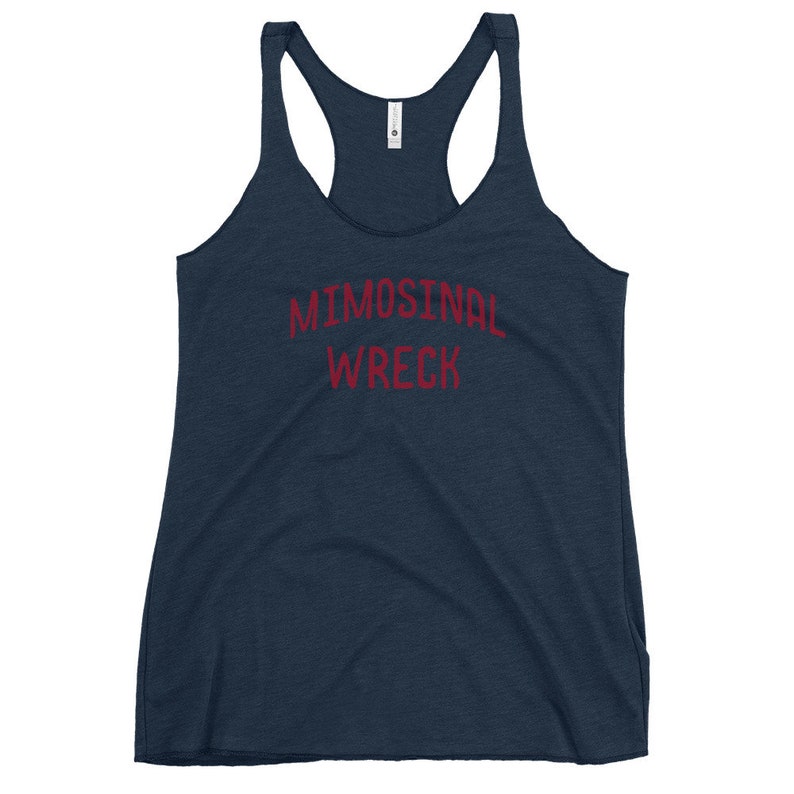 Mimosinal Wreck Women/'s Racerback Tank