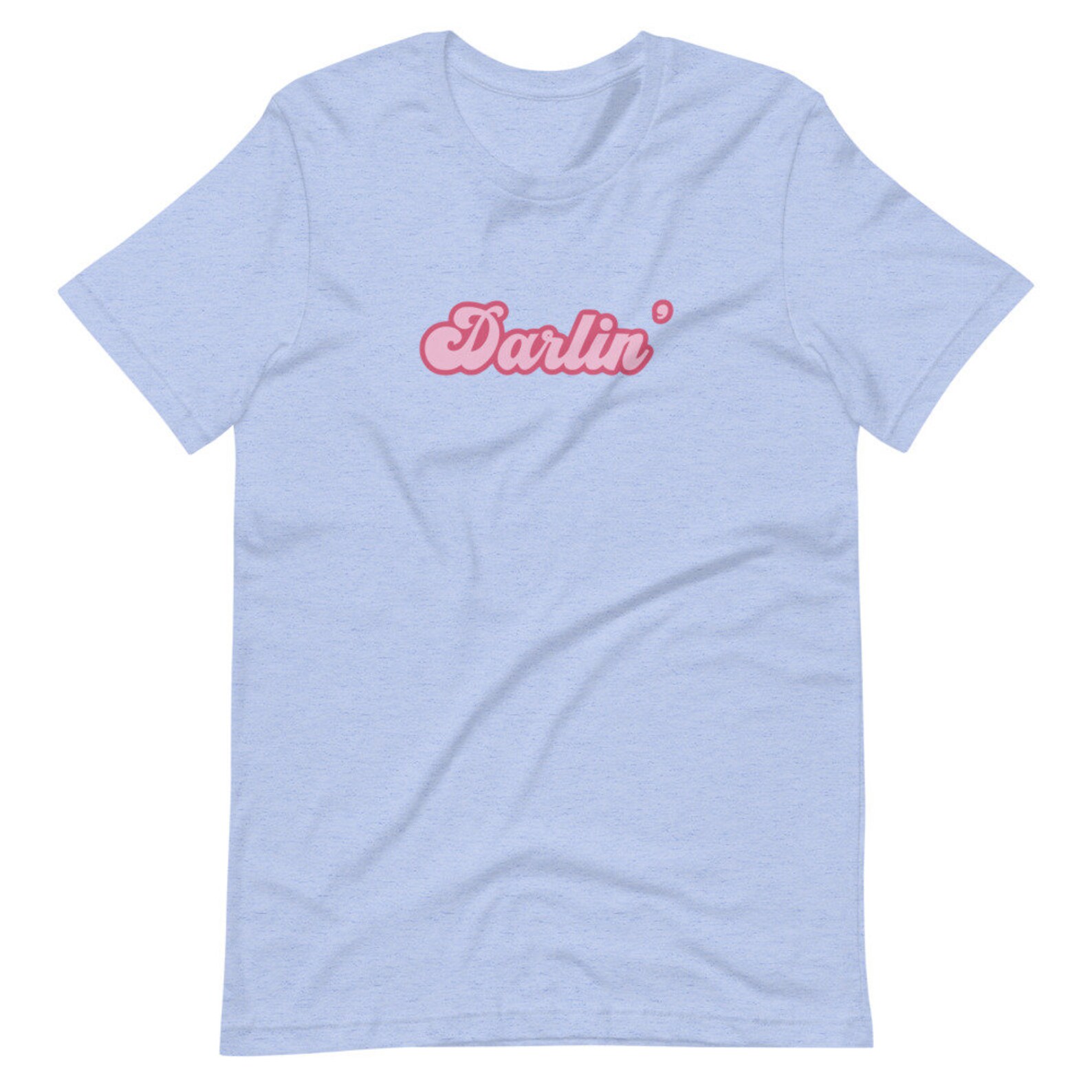 Darlin' Shortsleeve Unisex Tshirt Etsy