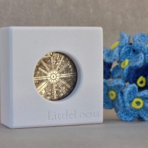 Custom Map Coin, Personalized Location Map Engraved on Stainless Steel, Keepsake, Anniversary Gift image 7