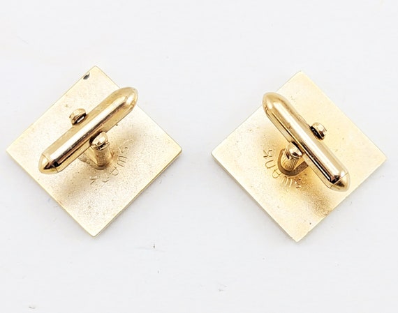 1960s SWANK Mother-of-Pearl Cufflinks Men's Mid C… - image 6