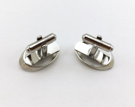 1960s HICKOK Cufflinks Large Modernist Mad Men Er… - image 7