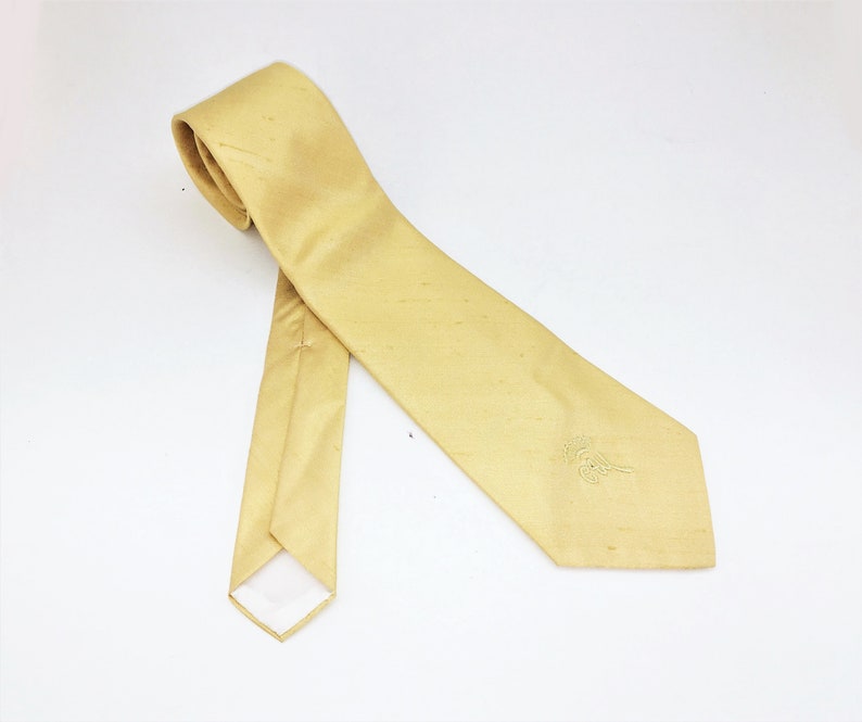 1970s COUNTESS MARA Tie Men's Vintage Wide Yellow Necktie - Etsy