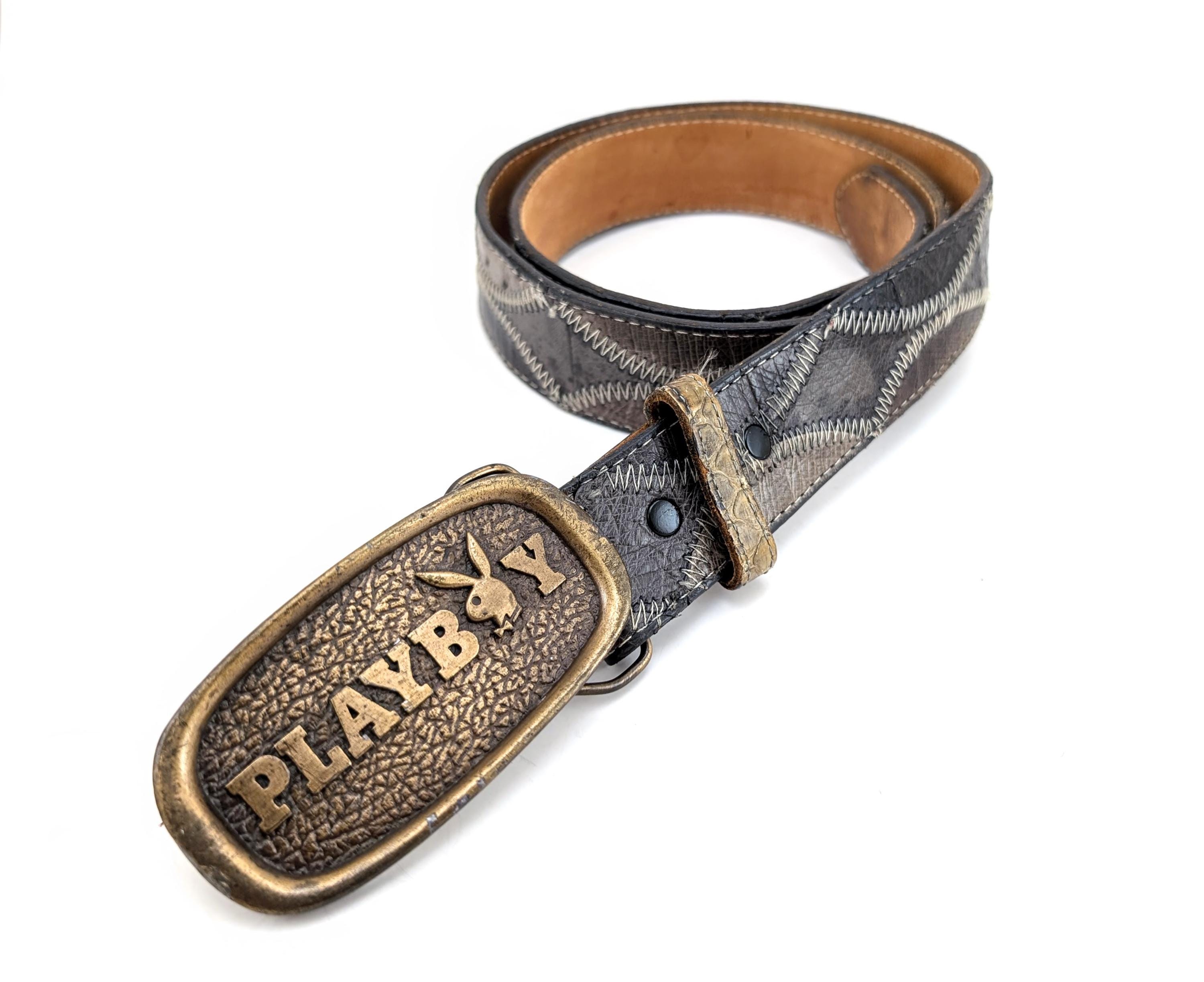 PLAYBOY belt buckle Belt Playboy Black size M International in Other - 31608755 main image 2