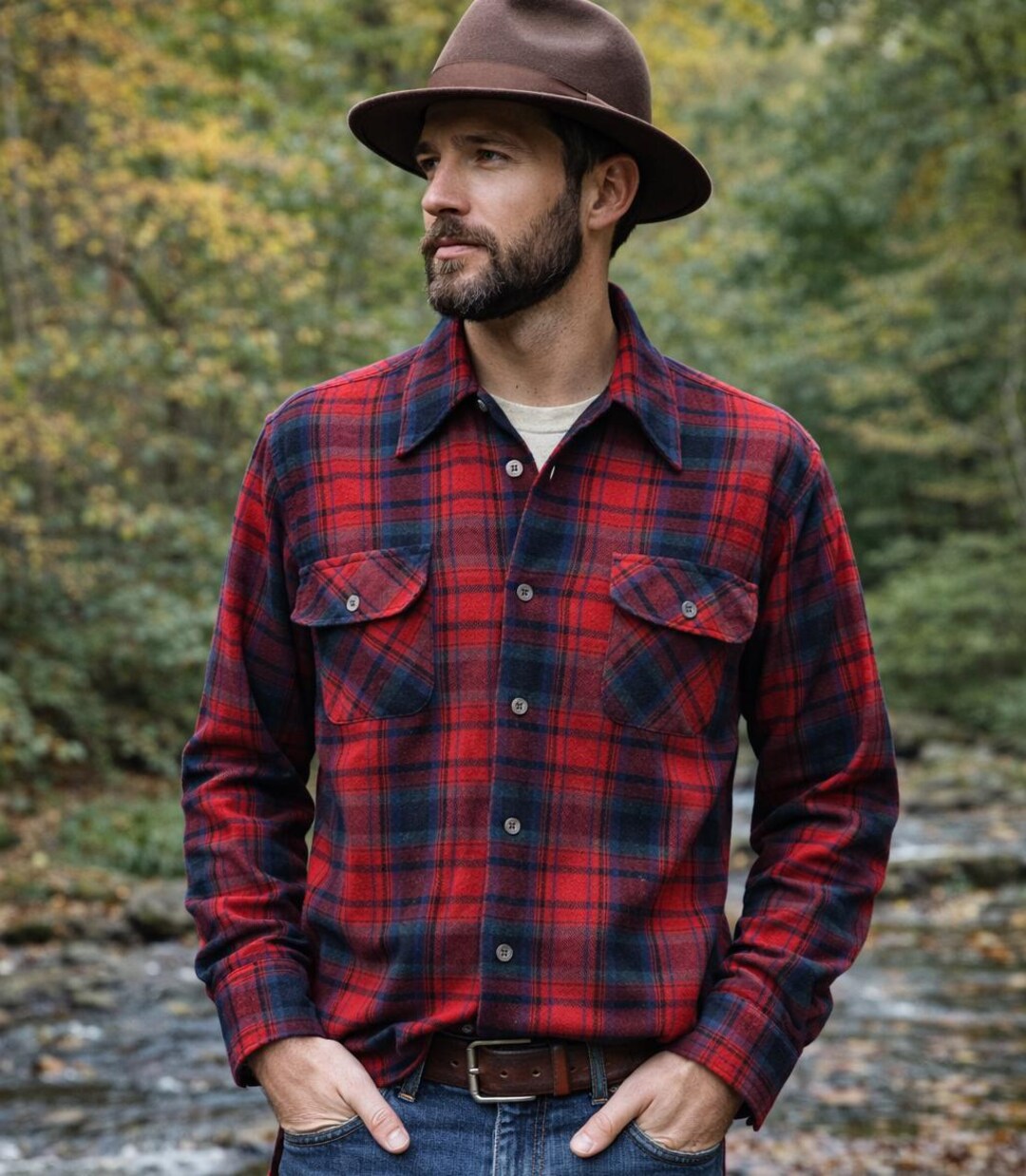 SUBCULTURE WOOL CHECK SHIRT TOPGRAY×RED il_1080xN.7717197889_1ev7.jpg