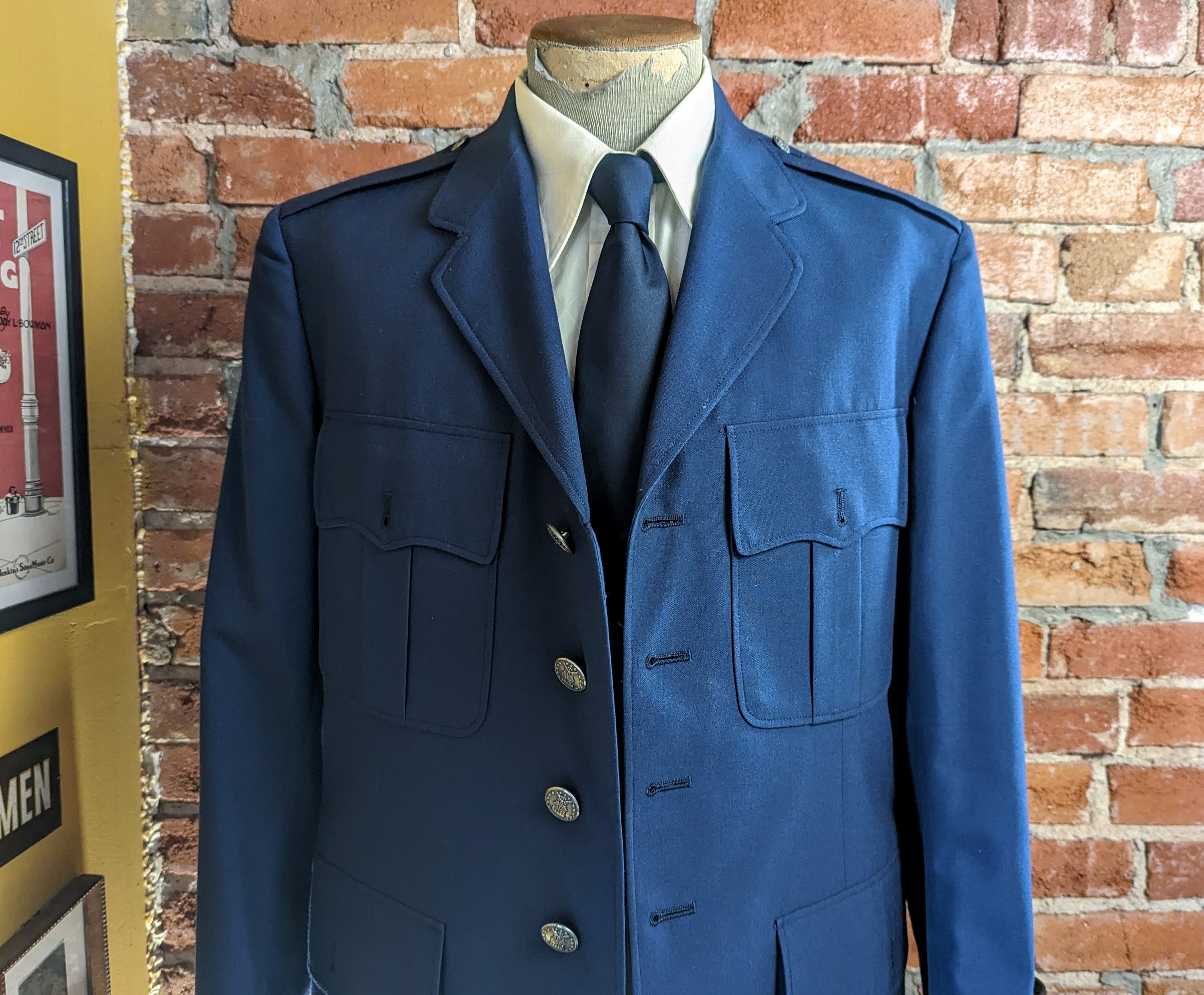 1960 年代～ 70 年代 空軍制服ジャケット ヴィンテージ メンズ