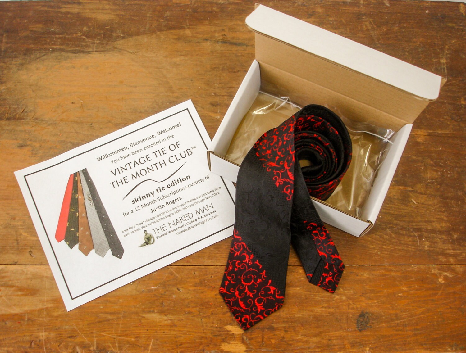 tie monthly subscription