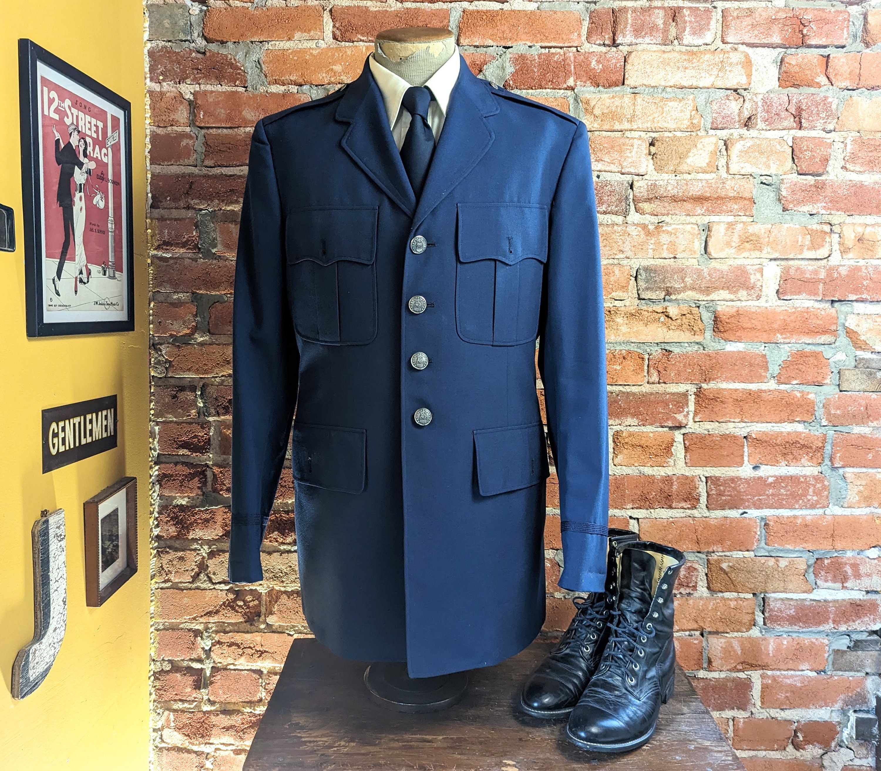 Blue Usaf Jacket - Etsy Blue Usaf Jacket - Etsy