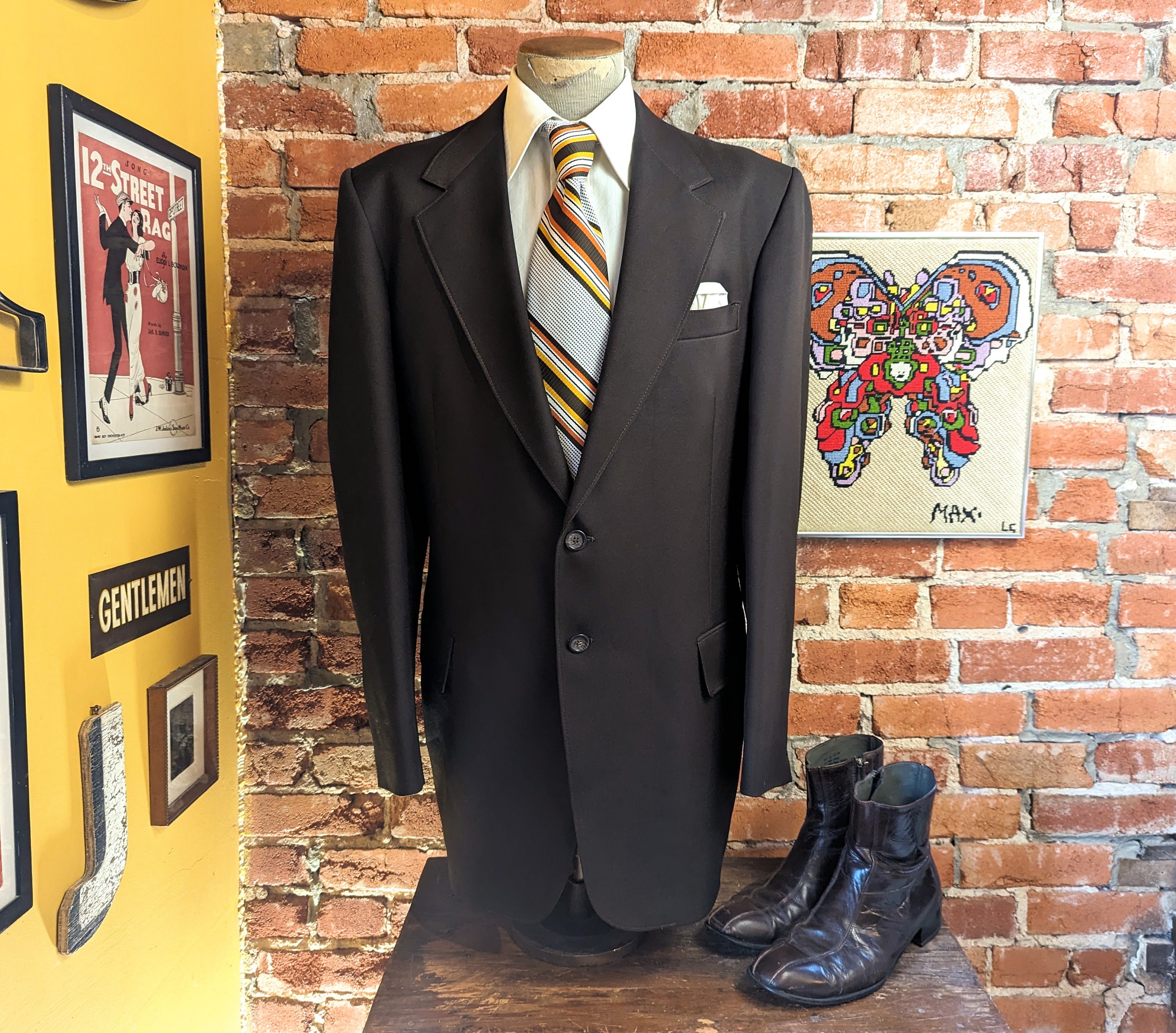 Mens 1970s Leisure Suit Xl - Etsy