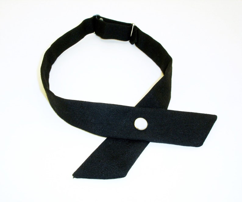 Vintage Men's Western Tie or Continental Bow Tie Black Etsy