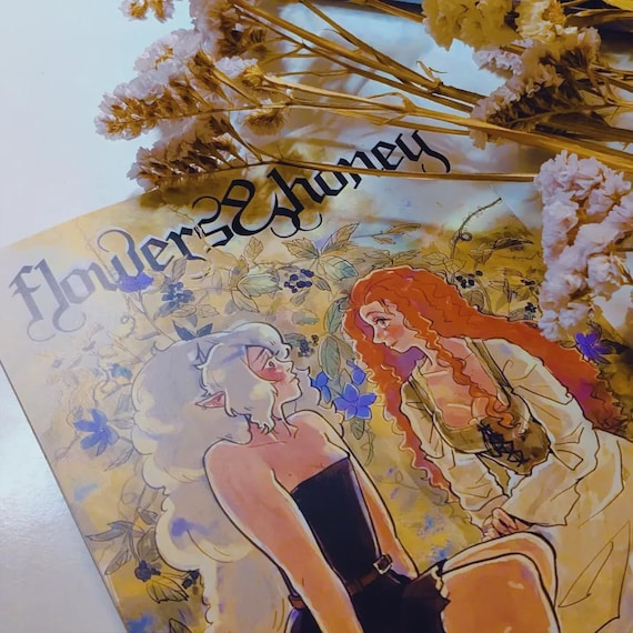 Flowers & Honey - original yuri comic