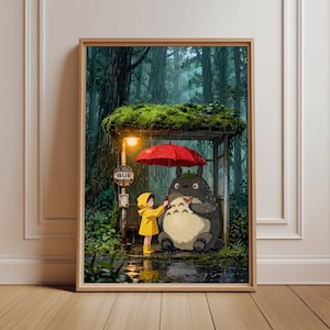 Totoro poster - Etsy 日本