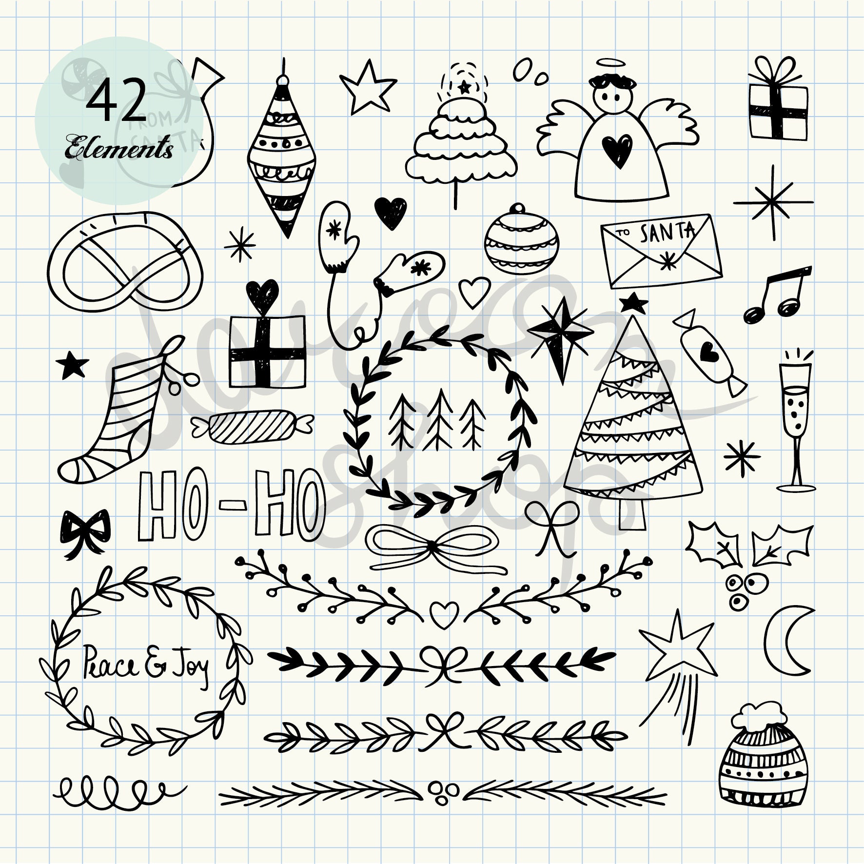 Board games set hand draw doodle elements Vector Image