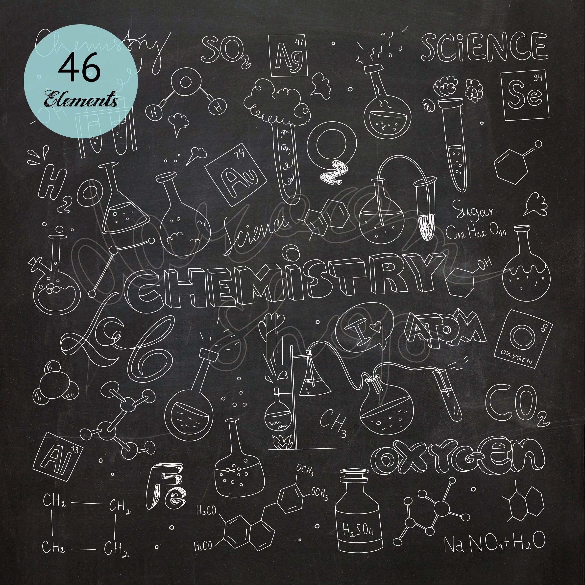 Organic Chemistry Stencil with Minor Cosmetic Defects - O-Chem Shop