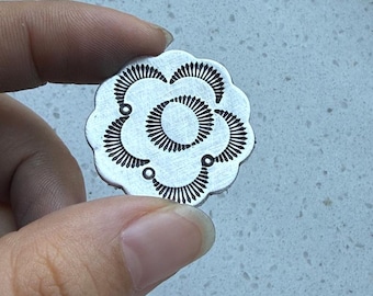 Metal Stamp for jewelry Making, Southwest Tribal Design, Pattern 278