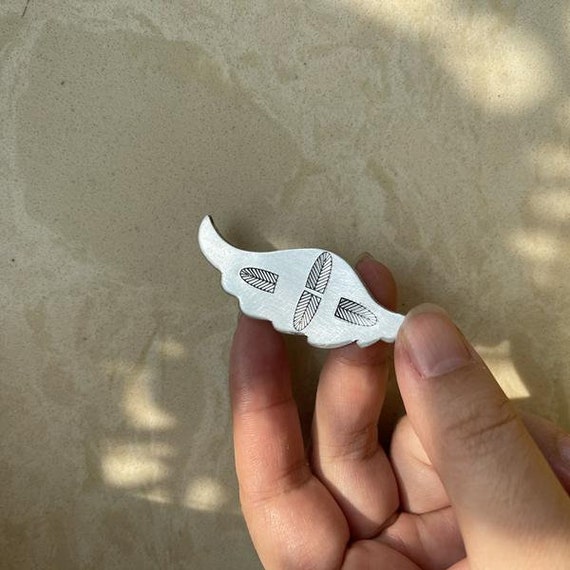 52，leaf，metal Stamp---decorative Stamps--metal Design Stamp