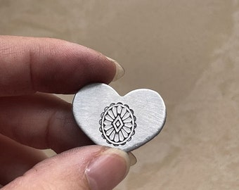 182，oval, Decorative Art metal design stamp,handmade jewelry stamps,navajo,gift for her,personalised gift punch tool