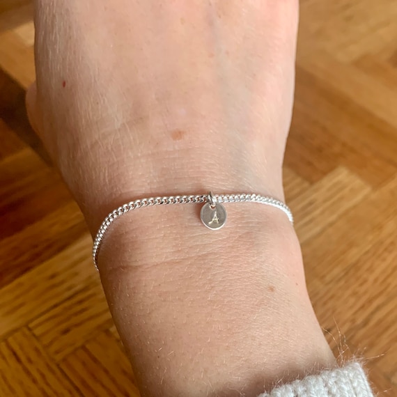Small initial bracelet deals