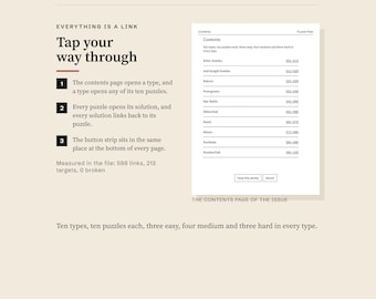 Kindle Scribe Puzzle Book, 100 Grids in 10 Types with Solutions, E-ink PDF, Issue 1