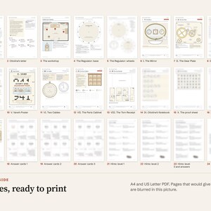 The Clockmaker’s Workshop: Printable Escape Room Game for Adults, 1 to 4 Players, 10 Paper Puzzles, Date Night or Game Night PDF