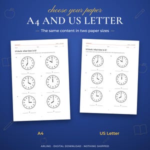 A4 and US Letter. The same content in two paper sizes. A4. US Letter.