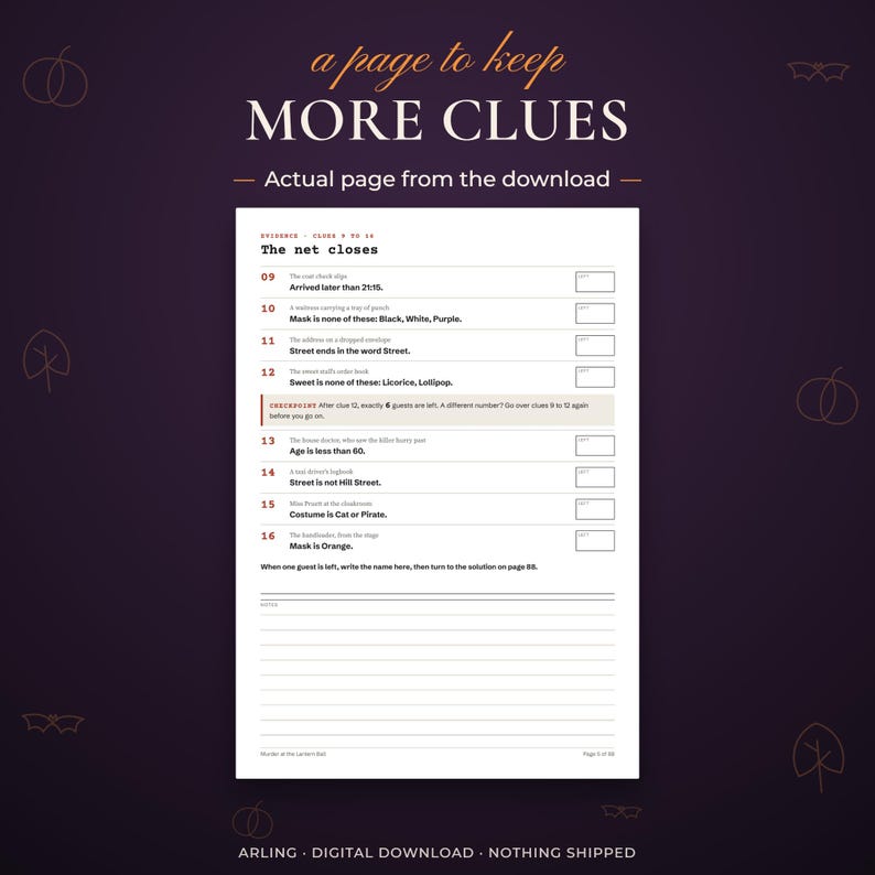 More clues. Actual page from the download.