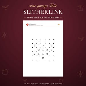 Slitherlink. Echte Seite aus der PDF-Datei.