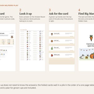 The Pumpkin Fair Mix-Up: Printable Halloween Escape Room for Kids 6 to 10, 7 Linked Puzzles, Party Game PDF