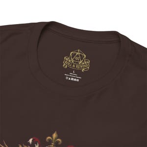 Spielleiter-Shirt – Vintage-Wappen-T-Shirt, lustiges Geschenk für Rollenspielfans Bild 5