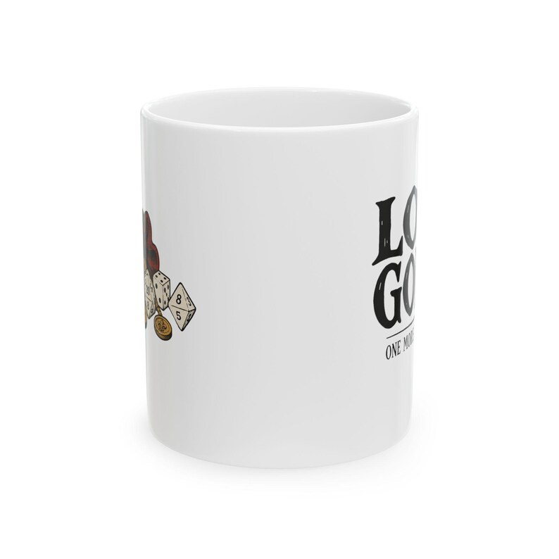 Loot Goblin Dice Hoarder Mug, Funny TTRPG Ceramic Coffee Cup for Game Night Gifts image 8