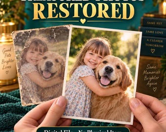Restore Old Family Photo – Professional Digital Photo Repair