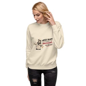Unisex bocce-sweatshirt - "Bocce vereist precisie, maar niet alleen dat."