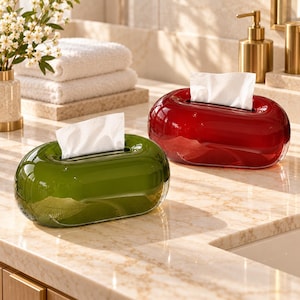 Tissue Box Holder, Desk decor