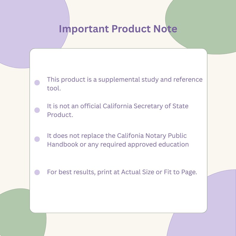 2026 California Notary Public Study Guide: Exam Prep & Quick Reference ...