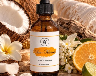 Sun-Kissed | Hair & Body Oil 2 oz