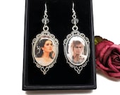 Labyrinth movie earrings, sterling silver option