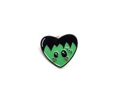 Gothic pin, spooky pin, Frankie the Monster, gothic valentine gift, enamel pin badges, Frankensteins monster