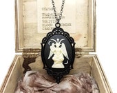 Baphomet necklace, Halloween accessory, gothic deity necklace, occult jewellery, witchy necklace, alternative fashion