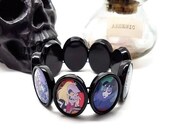 Beetlejuice bracelet, Beetlejuice jewellery, Beetlejuice cartoon, Tim Burton, Lydia Deetz, strange and unusual