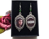 Lydia Beetlejuice Halloween gothic earrings