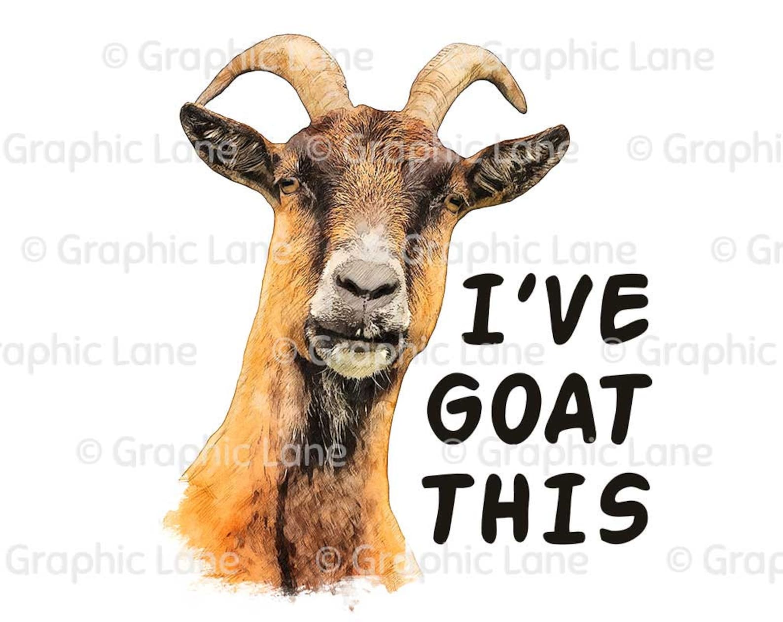 Sublimation Design Digital Download I've Goat This JPG - Etsy