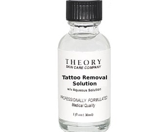 Tattoo Removal Solution, Medical Grade, Wrinkles, Fine Lines, Freckles, Scars, Age spots