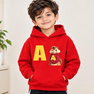 Unisex casual sporttröja, jordekorrinspirerad grafisk tröja, neutral streetwear, Halloween-outfit, trendig tröja för män och kvinnor